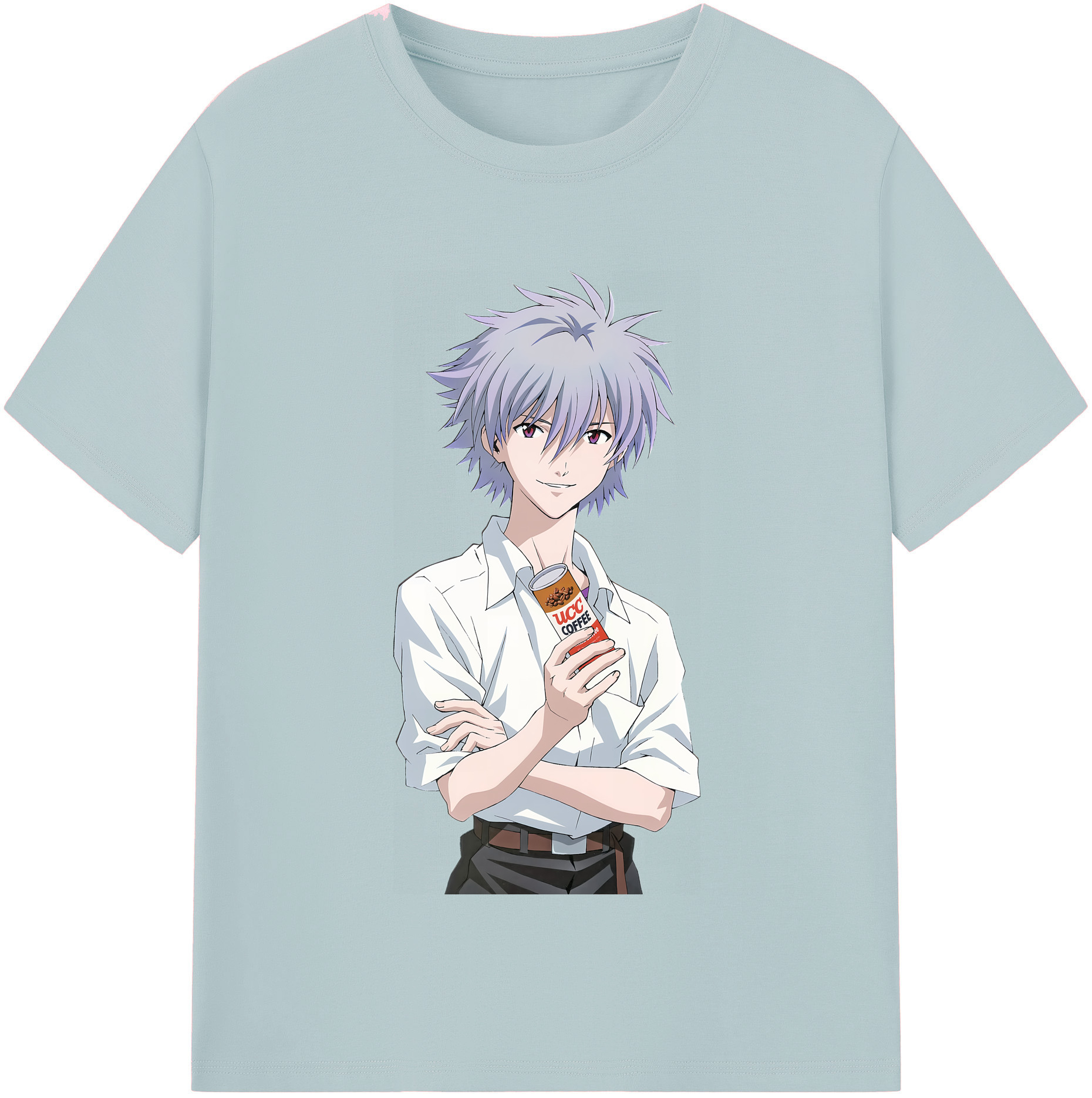 （画像用） EVA 新世紀エヴァンゲリオン 綿100％半袖Tシャツ（フロントプリント）